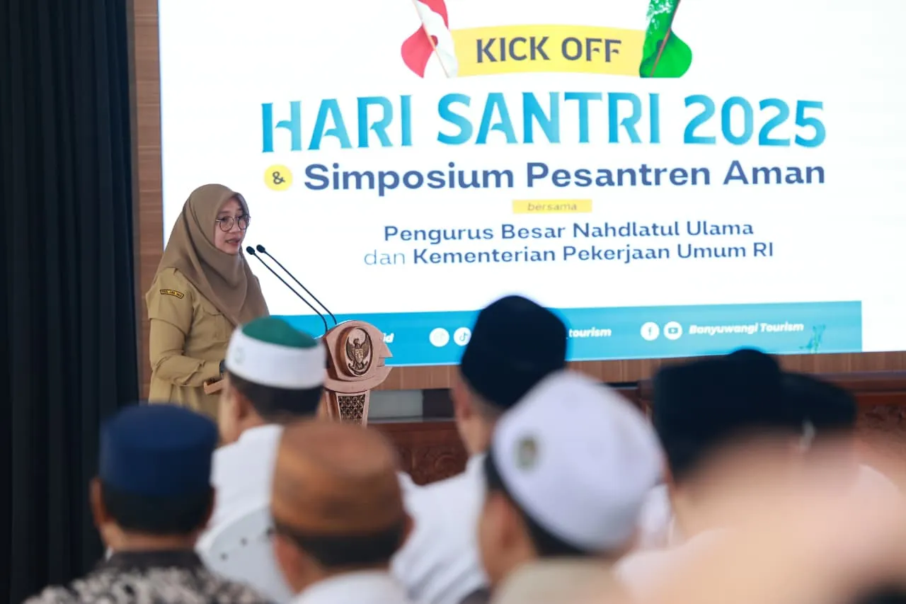 Kolaborasi NU dan Pemkab Banyuwangi Canangkan Program Pesantren Aman di Hari Santri Nasional 2025